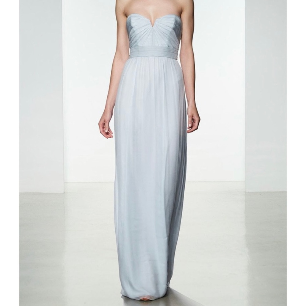 Amsale Bridesmaid Dress Black Size 6
